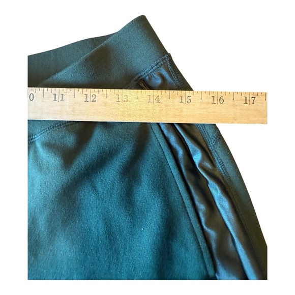 Fabletics Olive Green Pants Ankle Tie Sz Medium Elastic Waist Sweats Stretch - Picture 5 of 8